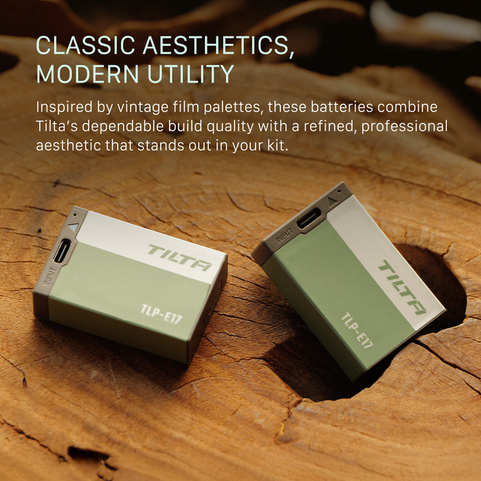 Tilta LP-E17 Battery with USB-C Input (950mAh) - Forest Green