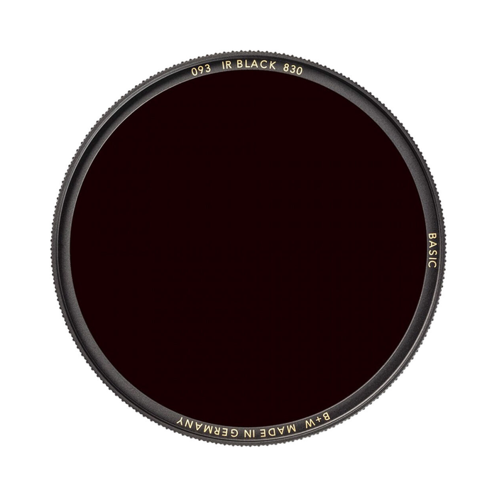 B+W 77mm #093/830 Infrared Black Red Filter