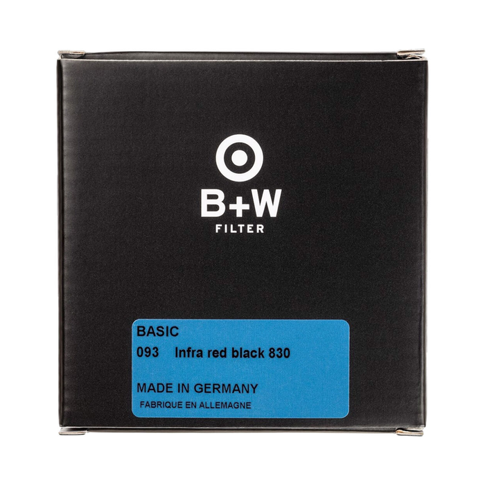 B+W 77mm #093/830 Infrared Black Red Filter