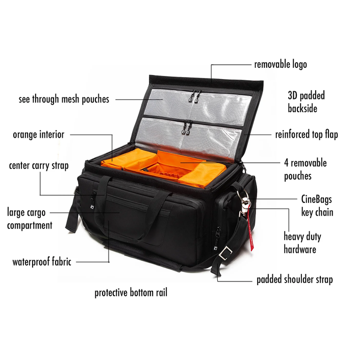 CineBags CB01 Production Bag - Midnight Black