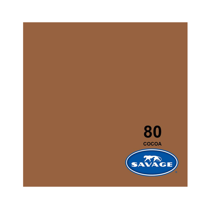 Savage #80 Cocoa Seamless Background Paper 86" x 36' - In Store Pick Up Only