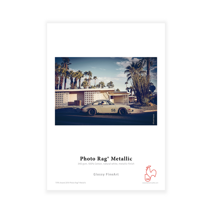 Hahnemühle Photo Rag Metallic FineArt Inkjet Paper, 340, 17" x 22" - 25 Sheets