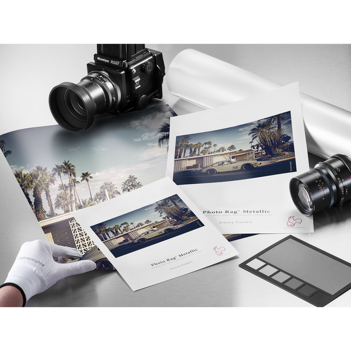 Hahnemühle Photo Rag Metallic FineArt Inkjet Paper, 340, 17" x 22" - 25 Sheets