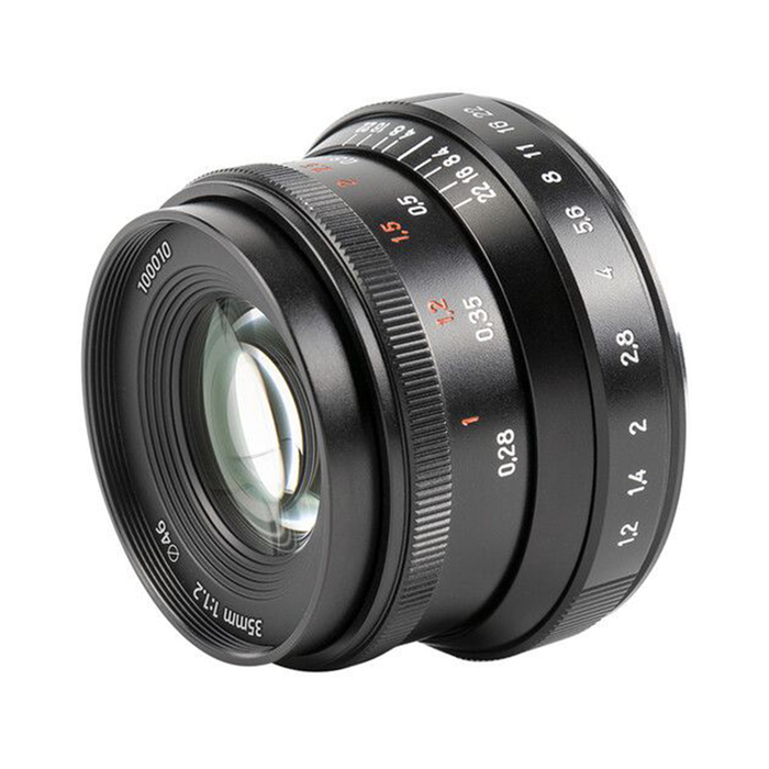 7Artisans 35mm f/1.2 II APS-C Lens for Fujifilm X-Mount - Black