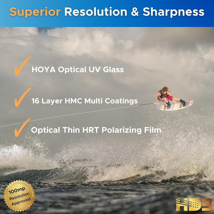 Hoya 52mm HD3 Circular HRT Polarizer Filter
