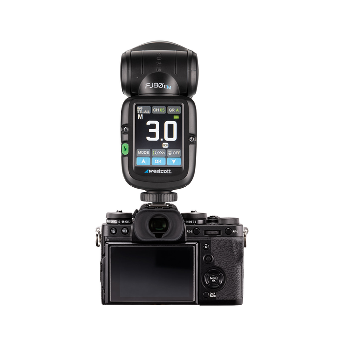Westcott FJ80 II M Universal Touchscreen 80Ws Speedlight with Multi-Brand Camera Mount