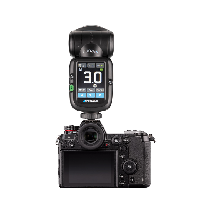 Westcott FJ80 II M Universal Touchscreen 80Ws Speedlight with Multi-Brand Camera Mount