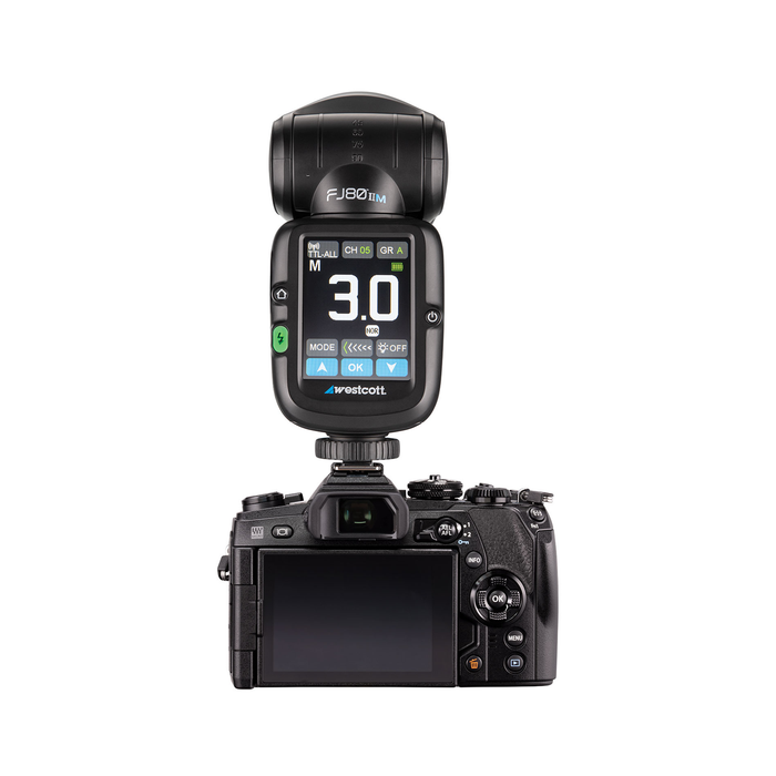 Westcott FJ80 II M Universal Touchscreen 80Ws Speedlight with Multi-Brand Camera Mount