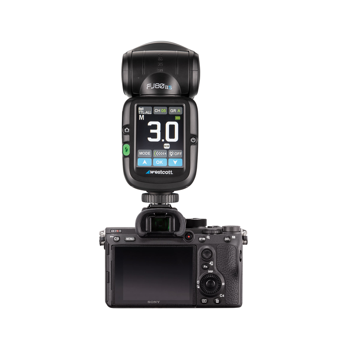 Westcott FJ80 II S Touchscreen 80Ws Speedlight with Sony Camera Mount