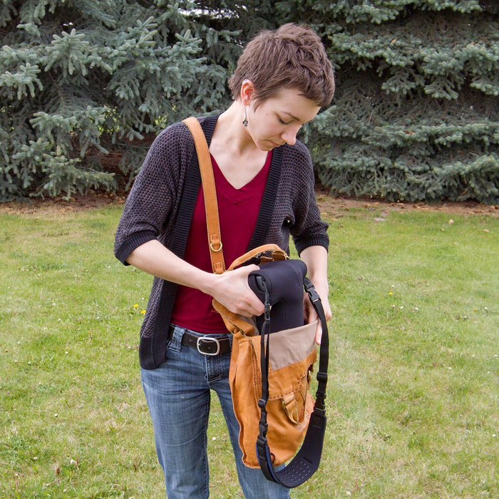 Op/Tech Soft Pouch for Camera & Lens, Digital D-Pro - Black