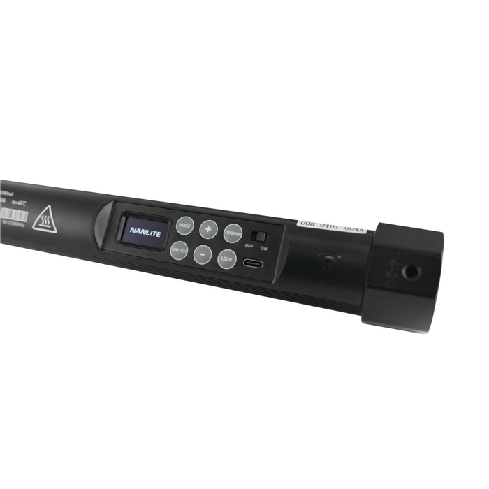 Nanlite PavoTube II 30XR RGBWW LED Pixel Tube with Built-In CRMX, 2-Light Kit - 4ft