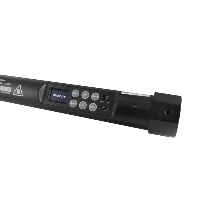 Nanlite PavoTube II 30XR RGBWW LED Pixel Tube with Built-In CRMX, Single - 4ft