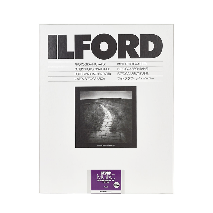 Ilford Multigrade RC Deluxe Paper, Pearl, 8.5" x 11" - 250 Sheets
