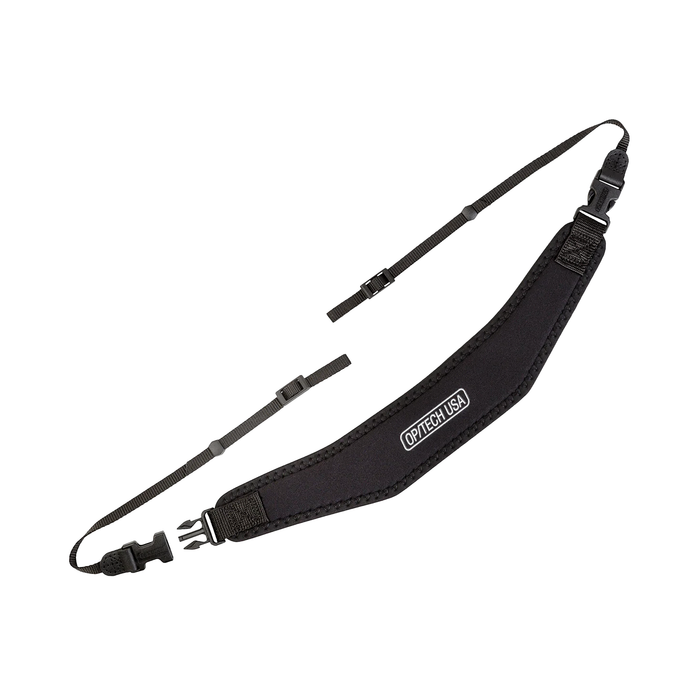 Op/Tech Utility Strap with 3/8" Webbing Loops & Quick Disconnects, 26-53" - Black