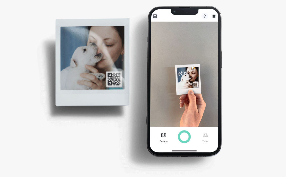 Fujifilm Instax Square Link Smartphone Printer - Midnight Green