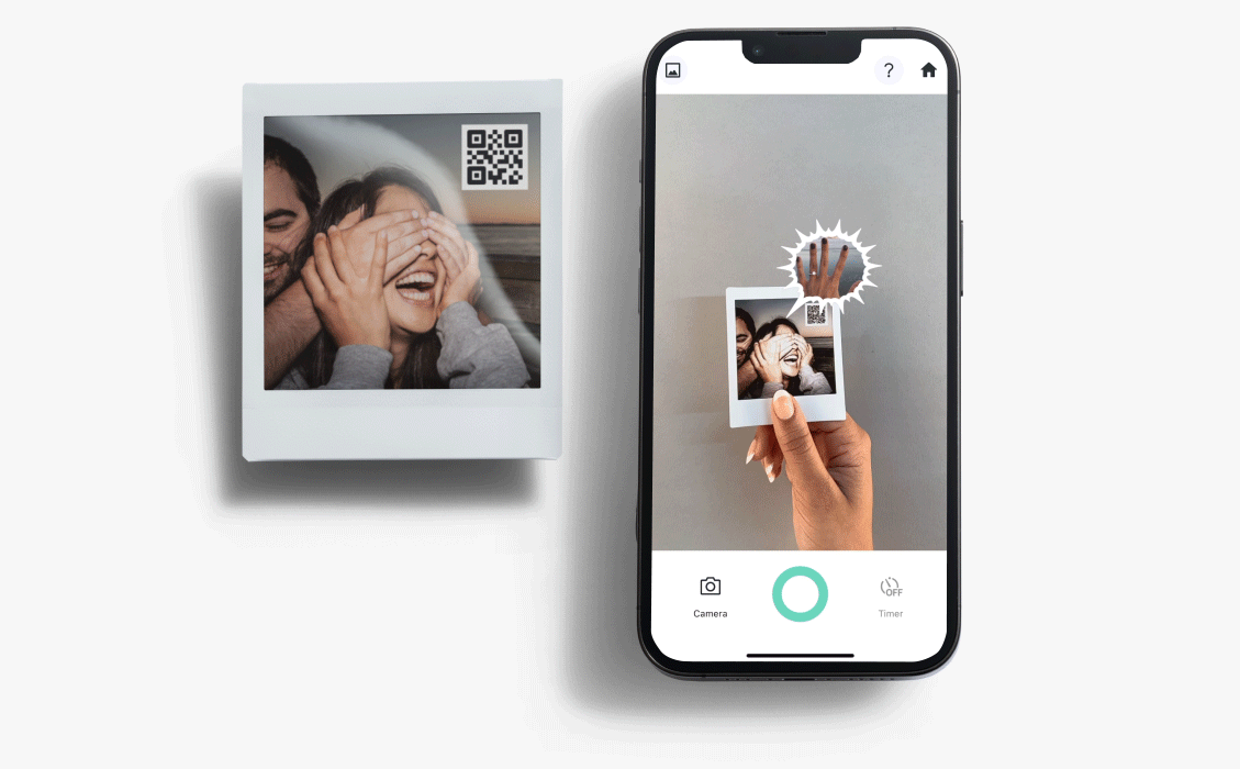 Fujifilm Instax Square Link Smartphone Printer - Midnight Green