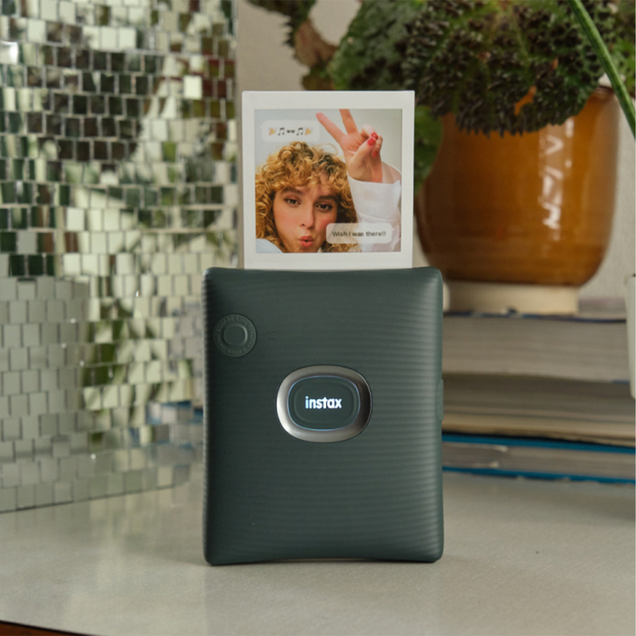 Fujifilm Instax Square Link Smartphone Printer - Midnight Green