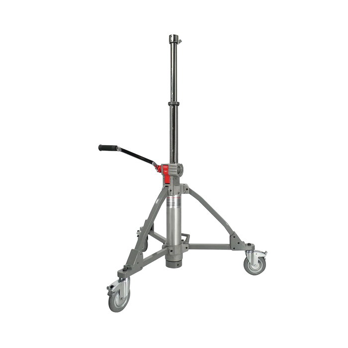 Matthews Low Boy VATOR III Double Riser Crank-Operated Light Stand 5.5' Chrome