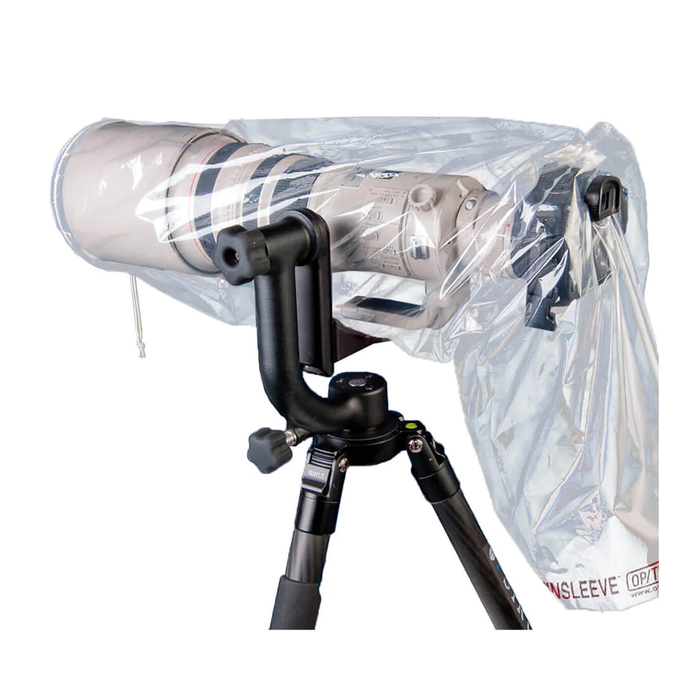 Op/Tech Mega Rainsleeve Camera Cover - Clear (2-Pack)