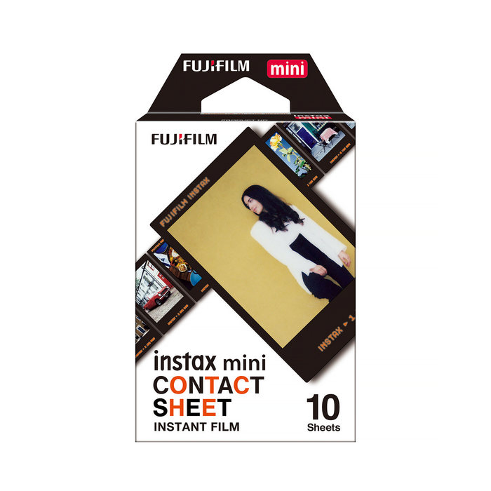 Fujifilm Instax Mini Instant Film, Contact Sheet Frame - 10 Exposures