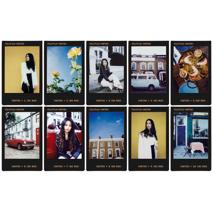 Fujifilm Instax Mini Instant Film, Contact Sheet Frame - 10 Exposures