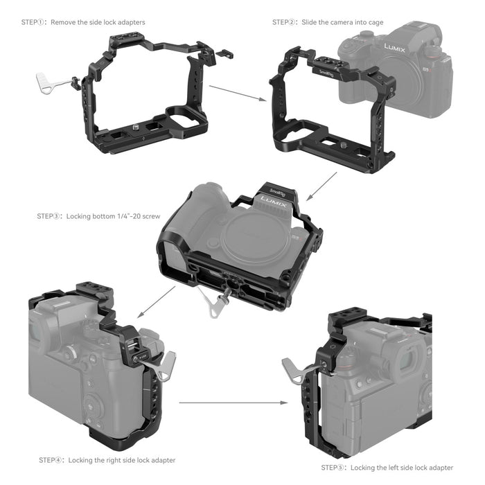 SmallRig Cage for LUMIX G9 II / S5 II / S5 IIX 4022
