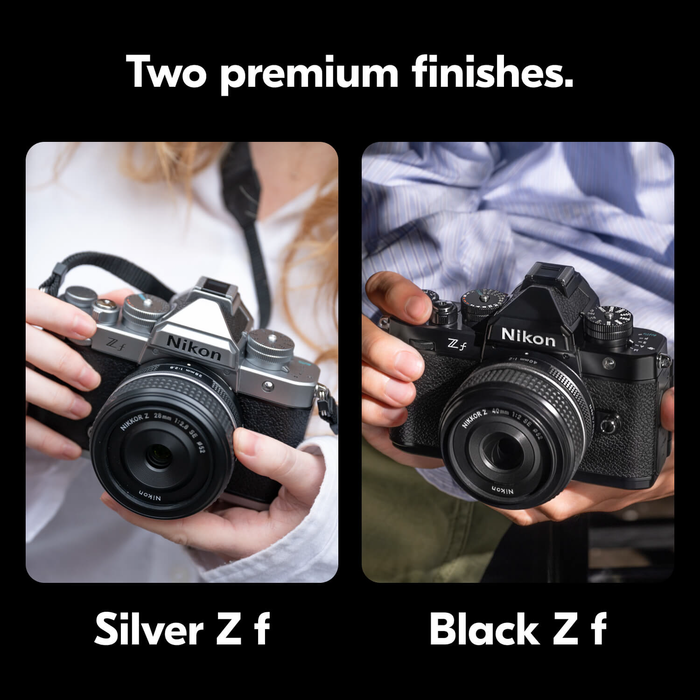 Nikon Zf Mirrorless Camera with Z 24-70mm f/4 S Lens - Silver
