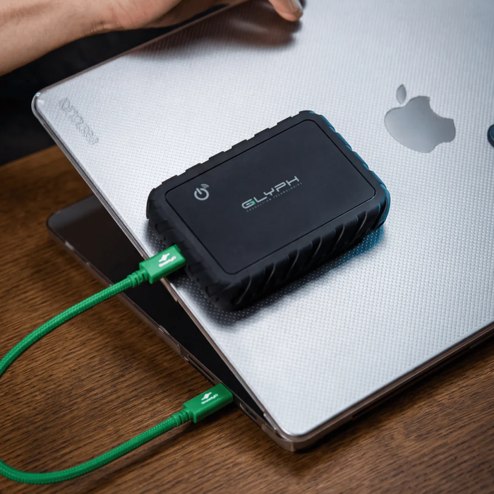 Glyph Technologies 8TB Atom EX80 High-Intensity USB4 80Gbps NVMe Portable External SSD with Location Track