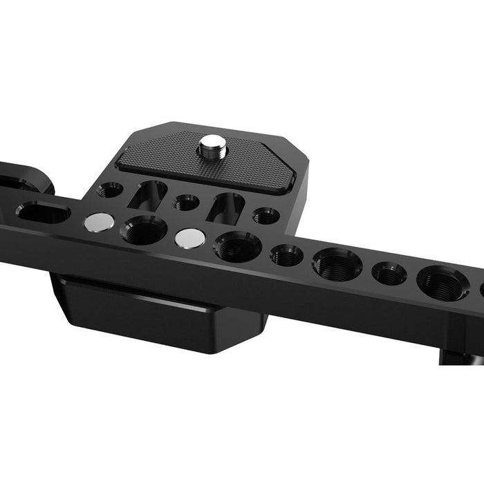 Hollyland Monitor Cage V1 with Rubber Handgrips for 5 to 9" Monitors, V-Mount - Black