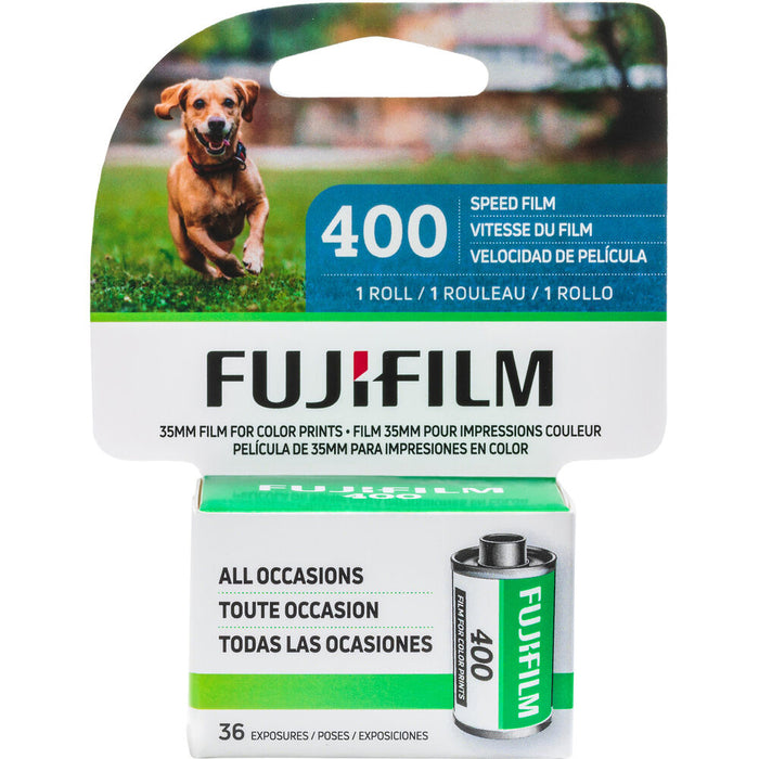 Fujifilm 400 Color Negative, 35mm Film - 36 Exposure, Single Roll