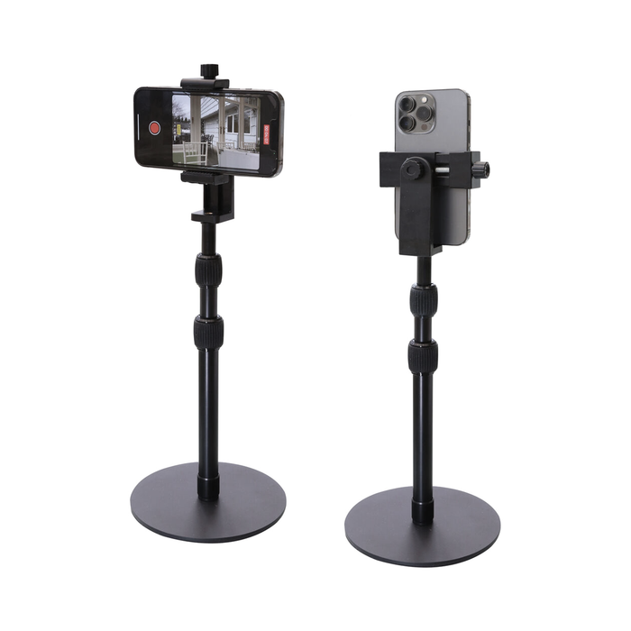 Vidpro ST-18 Height-Adjustable 18" Phone & Camera Desktop Stand