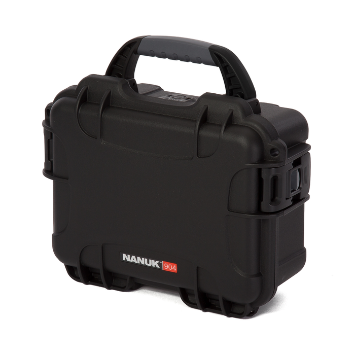 Nanuk 904 Small-Series Protective Case with Cubed Foam & Lid Foam - Black