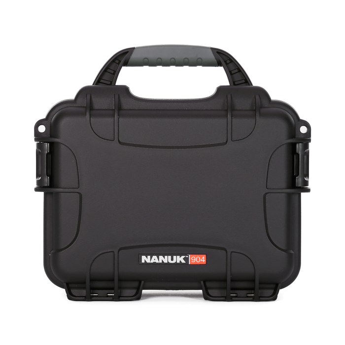 Nanuk 904 Small-Series Protective Case with Cubed Foam & Lid Foam - Black