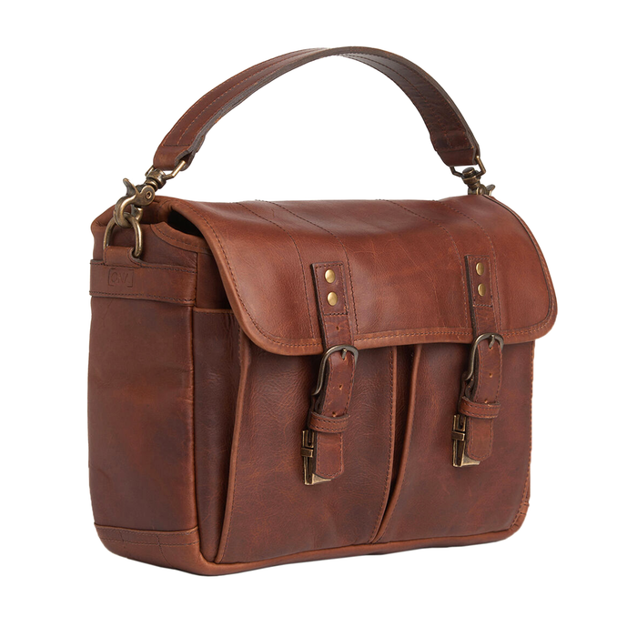 ONA Prince Street Messenger Bag, Leather - Antique Cognac