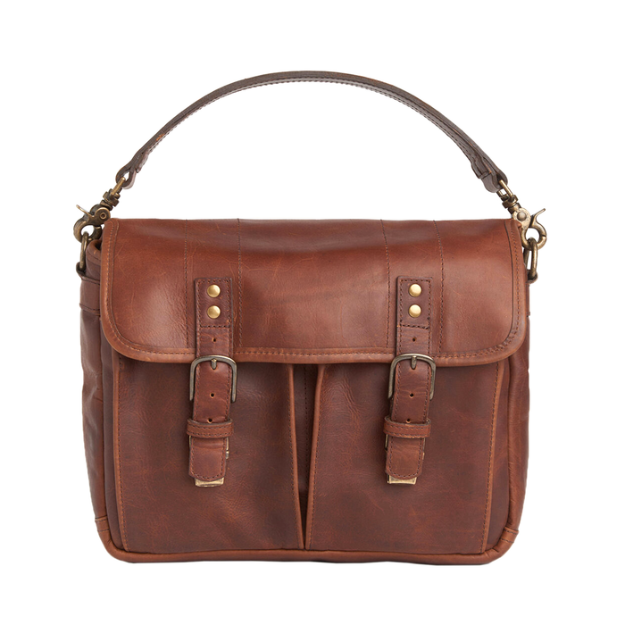 ONA Prince Street Messenger Bag, Leather - Antique Cognac