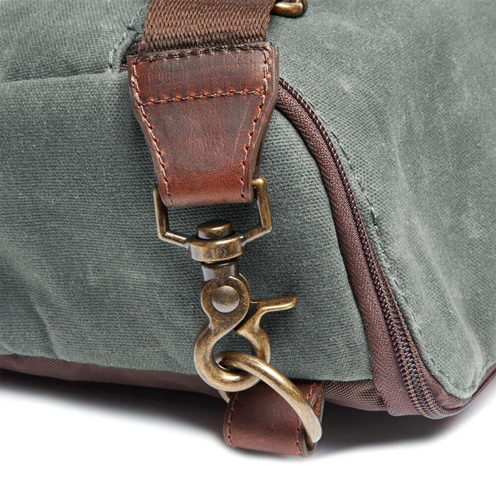 ONA Rockaway Camera Sling, Waxed Canvas - Smoke