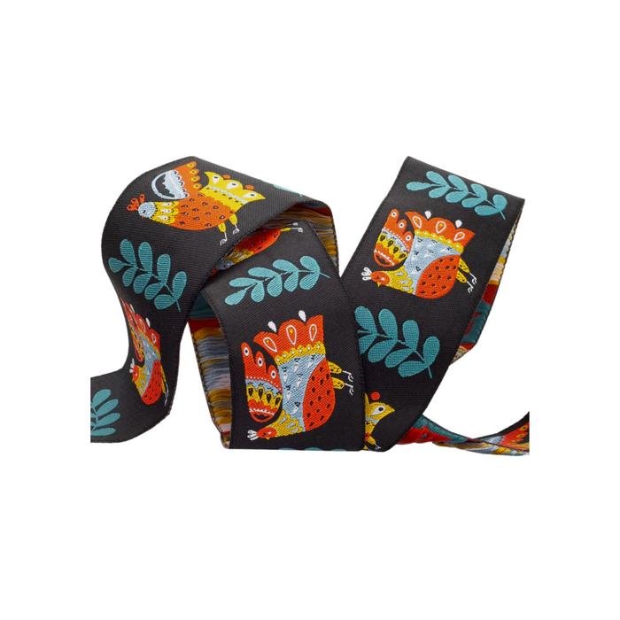 Capturing Couture 1.5” Camera Strap - Folk Birds