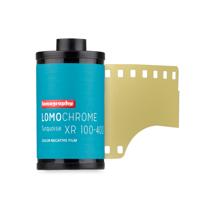 Lomography 2021 LomoChrome Turquoise 100–400 Color Negative - 35mm Film, 36 Exposures, Single Roll