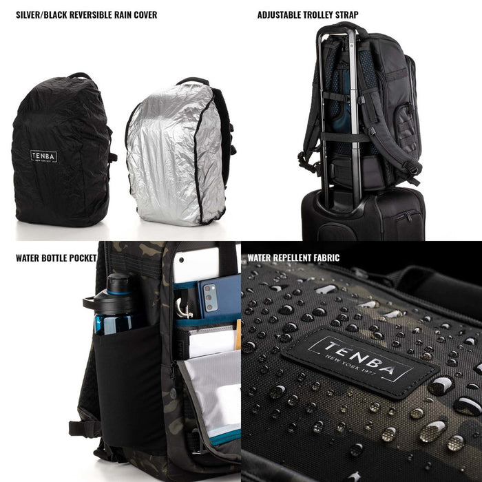 Tenba Axis 16L V2 Backpack - Multicam Black