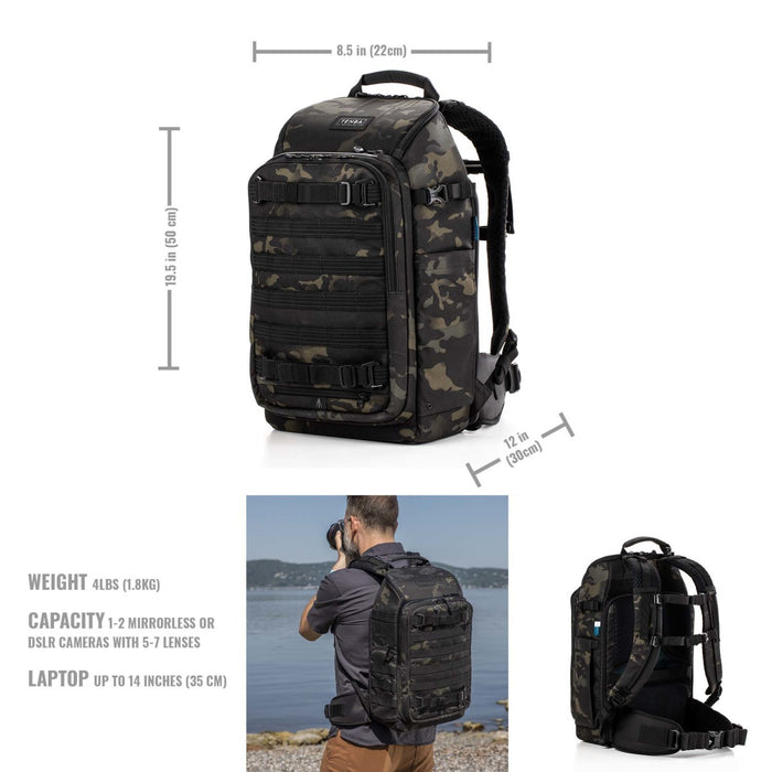 Tenba Axis 20L V2 Backpack - Multicam Black
