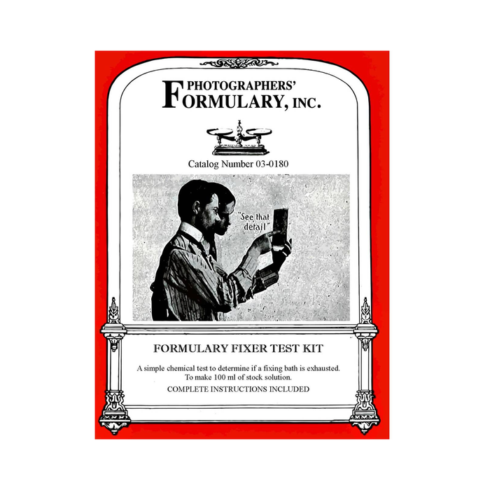 Photographers' Formulary FT-1 Fixer Test (Makes 100ml Stock Solution)