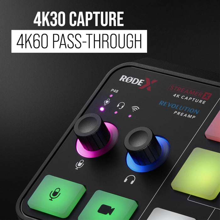 Rode Streamer X Audio Interface & Video Capture Card