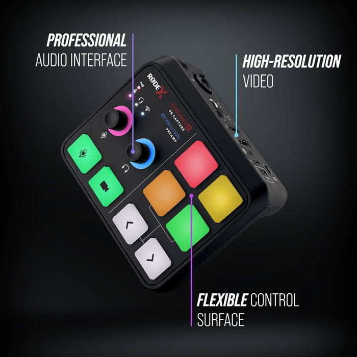 Rode Streamer X Audio Interface & Video Capture Card