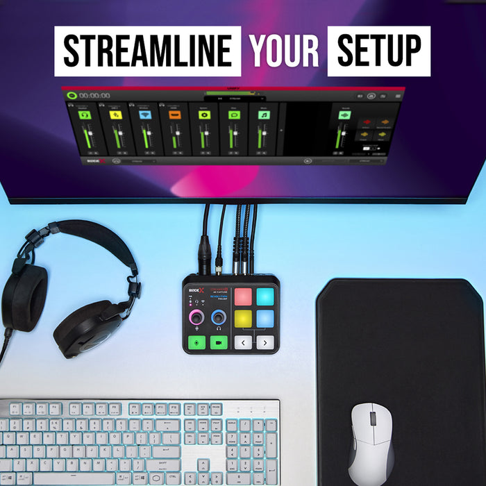 Rode Streamer X Audio Interface & Video Capture Card