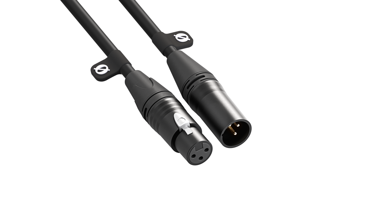 Rode XLR Male to XLR Female Cable, 9.8' (3m) - Black