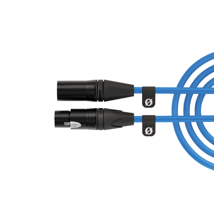 Rode XLR Male to XLR Female Cable, 9.8' (3m) - Blue