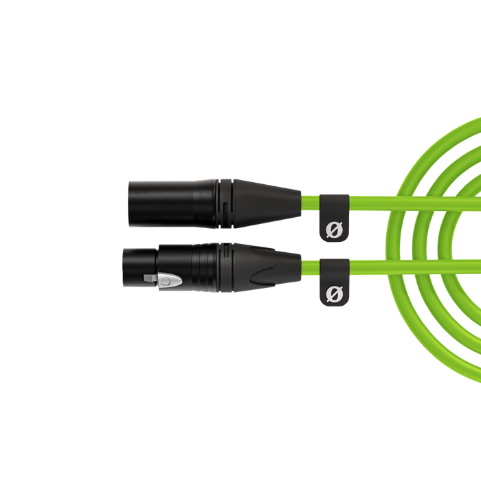 Rode XLR Male to XLR Female Cable, 9.8' (3m) - Green