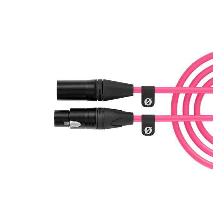 Rode XLR Male to XLR Female Cable, 9.8' (3m) - Pink
