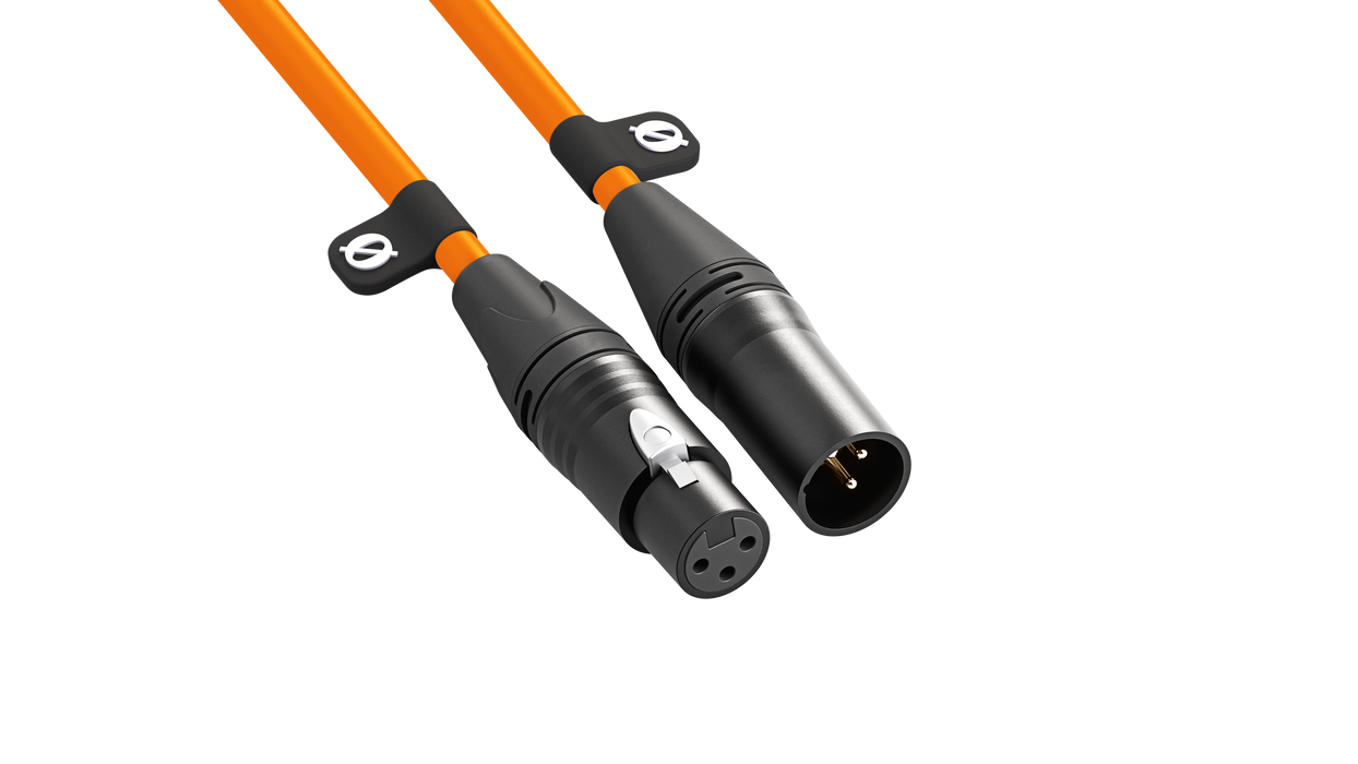 Rode XLR Male to XLR Female Cable, 9.8' (3m) - Orange