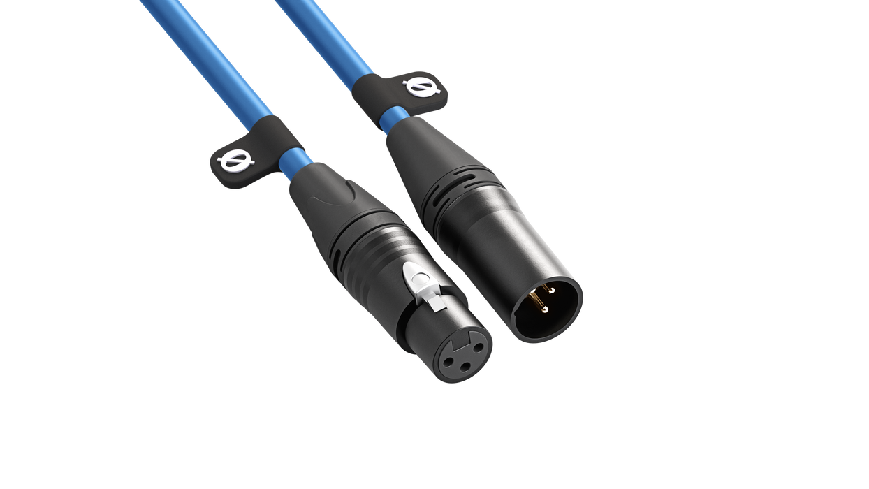 Rode XLR Male to XLR Female Cable, 19.7' (6m) - Blue